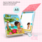 Bloquinho A6 Moana
