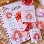 Caderno Menina dos Olhos de Deus ( Modelo2)