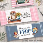 Kit Printables - Embalagens Chocolates - Professores