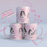 Arte para caneca - Amiga pertubada
