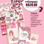 Outubro Rosa - Ilustrações + Encadernação