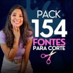 154 FONTES para (Silhoette Studio)