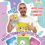 Monstrinhos Divertidos - camisetas e canecas