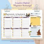 Planner Semanal Harry Potter #1 (arquivo digital)
