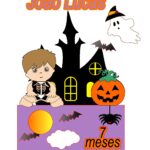 Arquivo de Corte  Topo de Bolo Halloween Bebê