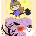 Arquivo de Corte  Topo de Bolo Bruxinha Halloween