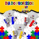 Kit Autismo Dia do Professor - 7 Artes