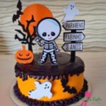 Arquivo de Corte  Topo de Bolo Halloween Cute