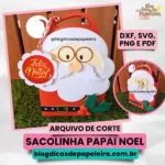 Sacolinha Papai Noel - Arquivo em Camadas - Imagem 2