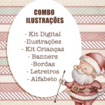 Então é Natal - Combo de Ilustrações