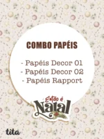 Então é Natal - Combo de Papéis