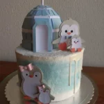Arquivo Digital Topo de Bolo Pinguim