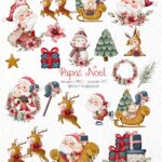 Kit Digital Papai Noel (Natal)