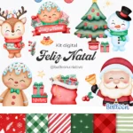 Kit digital - Feliz Natal