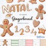Kit digital - Gingerbread