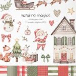 Kit Digital Natal Mágico