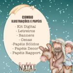 O Verdadeiro Natal - Combo de Ilustrações e Papéis