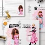 Arquivo 20 Capas 20 Miolos e 9 Lettering Coleção Fashion Girl