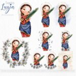 Kit Digital Ilustrações Santa Luzia (Santinhos) | Carinas Paper - Imagem 3