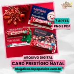 Card Prestígio Natal - PNG e PDF - 7 Artes