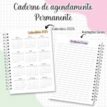 Miolo Caderno de Agendamentos - Imagem 3