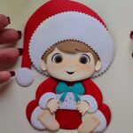 Arquivo de Corte Topo de Bolo Baby Christmas