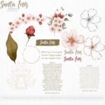 Kit Digital Ilustrações Santa Inês (Santinhos) | Carinas Paper - Imagem 4