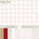 Kit Digital Ilustrações Santa Inês (Santinhos) | Carinas Paper - Imagem 5