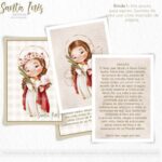 Kit Digital Ilustrações Santa Inês (Santinhos) | Carinas Paper - Imagem 7