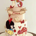 Arquivo Digital Topo de Bolo Branca de Neve