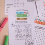 Cards brincadeira e lápis - Volta às Aulas 2024