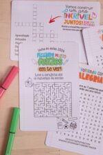 Cards brincadeira e lápis - Volta às Aulas 2024