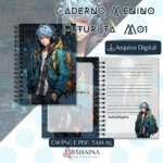 Caderno Menino Futurista M01