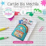Arquivo Digital - Cartão Bis Mochila Volta às Aulas