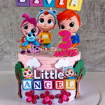 Arquivo Digital Topo de Bolo LITTLE ANGEL