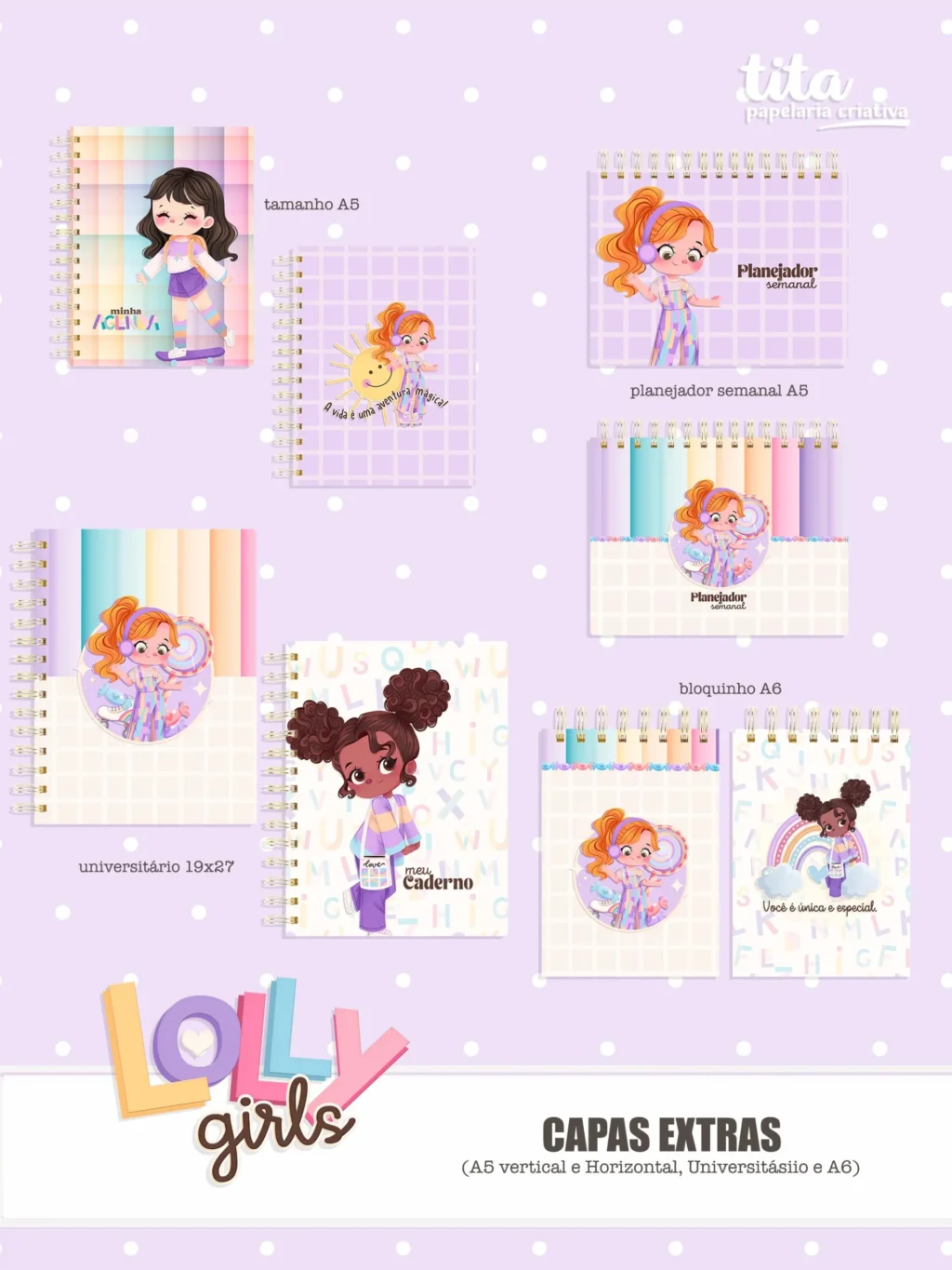 Lolly Girls - Capas Extras Diversas - Imagem 1
