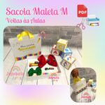 Sacola Maleta M - Volta às Aulas - PDF