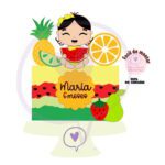 Arquivo Digital Topo de Bolo Magali Frutas