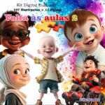 Kit Digital Ilustrado Volta as Aulas 2 + Inclusão