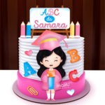 Arquivo Digital Topo de Bolo Abc Menina