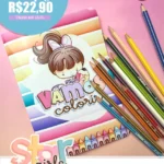Star Girls - Livro de Colorir