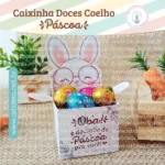 Arquivo Digital - Caixinha Doce Coelho Páscoa