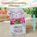 Arquivo Digital - Caixinha Doce Cordeiro Páscoa