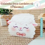 Arquivo Digital - Caixinha Doce Cordeiro Páscoa #2