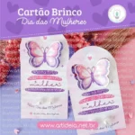 Arquivo Digital - Cartão Borboleta Dia das Mulheres