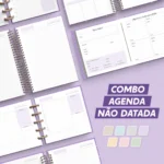 Combo Agenda/Caderno | Não Datados