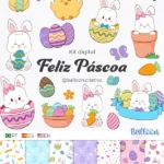 Kit digital - Feliz Páscoa