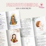 3 CARDS DE COMO REZAR O TERÇO