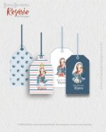 Kit Digital Ilustrações Nossa Senhora do Rosário (Santinhos) - Imagem 3