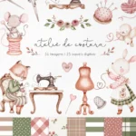 Kit Digital Ateliê de Costura